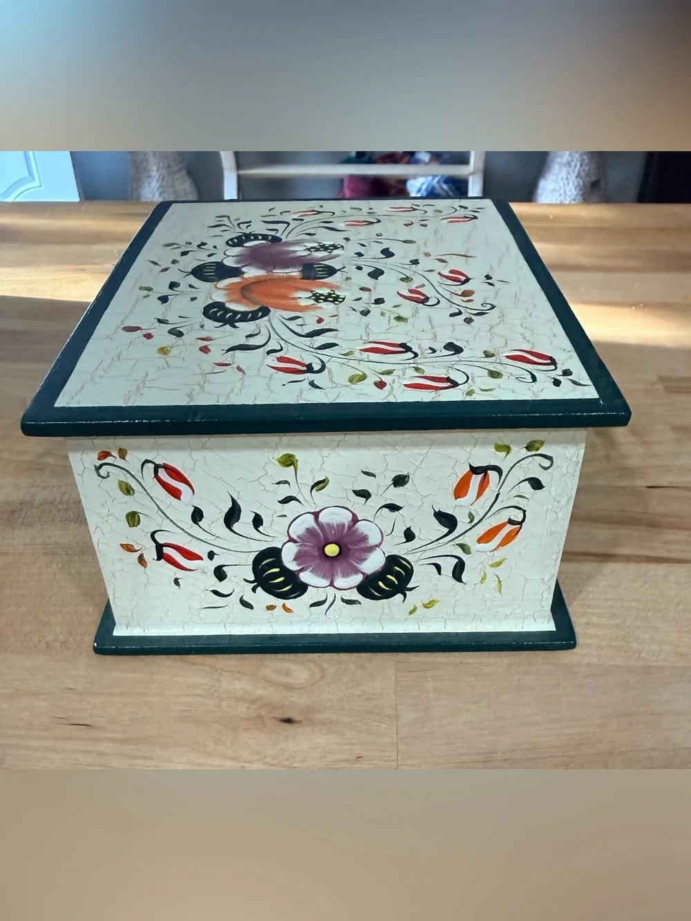 Vintage italian style trinket and jewelry box
